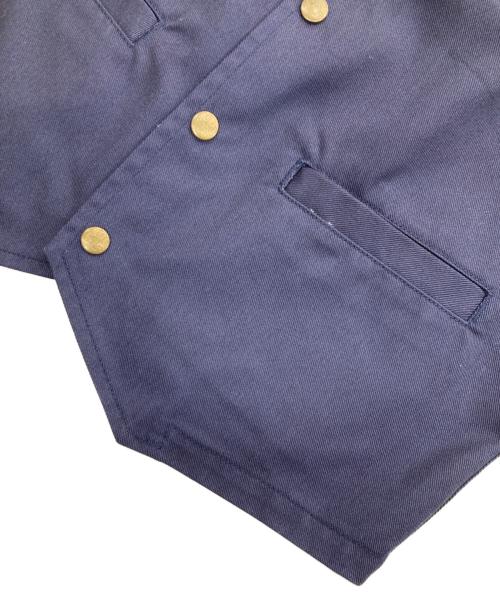 CALEE（キャリー）CALEE (キャリー) ワークベスト ネイビー サイズ:Mの古着・服飾アイテム