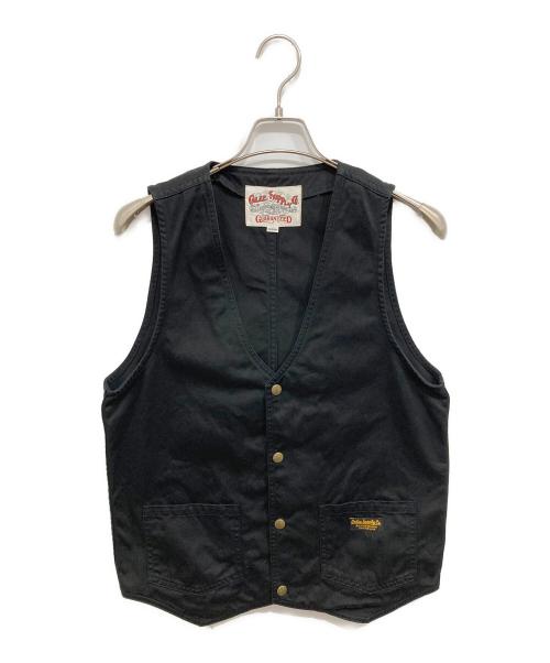 CALEE（キャリー）CALEE (キャリー) ワークベスト ブラック サイズ:Mの古着・服飾アイテム