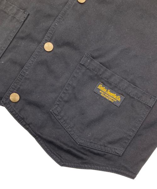 CALEE（キャリー）CALEE (キャリー) ワークベスト ブラック サイズ:Mの古着・服飾アイテム