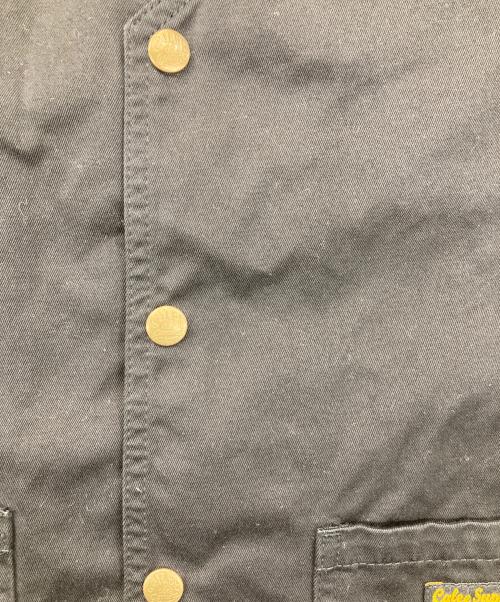 CALEE（キャリー）CALEE (キャリー) ワークベスト ブラック サイズ:Mの古着・服飾アイテム