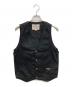 CALEE（キャリー）の古着「ワークベスト」｜ブラック
