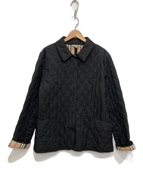 BURBERRY LONDON（バーバリーロンドン）BURBERRY LONDON (バーバリーロンドン) 裏地ノバチェックキルティングジャケット ブラック サイズ:不明の古着・服飾アイテム