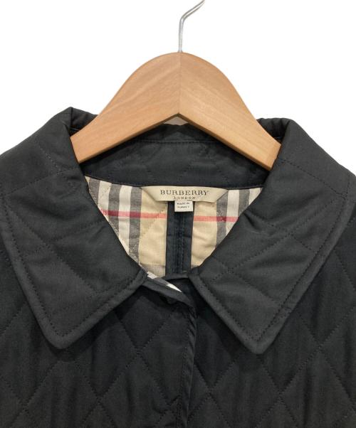 BURBERRY LONDON（バーバリーロンドン）BURBERRY LONDON (バーバリーロンドン) 裏地ノバチェックキルティングジャケット ブラック サイズ:不明の古着・服飾アイテム