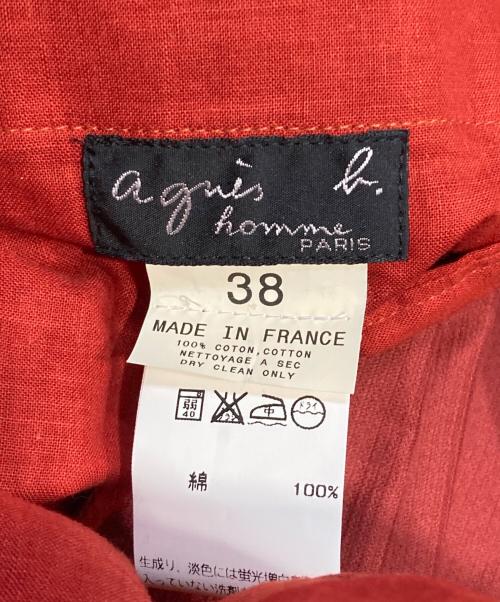 agnes b homme（アニエスベーオム）agnes b homme (アニエスベーオム) コーデュロイセットアップスーツ ブラウン サイズ:L(48)の古着・服飾アイテム