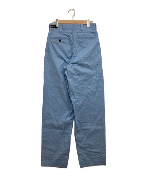 Dry Bones（ドライボーンズ）Dry bones (ドライボーンズ) シャンブレータックパンツ スカイブルー サイズ:76cm (W30)の古着・服飾アイテム