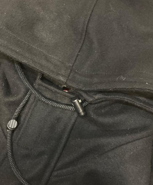 stussy（ステューシー）stussy (ステューシー) ウールナイロンフーデッドコート ブラック サイズ:Mの古着・服飾アイテム