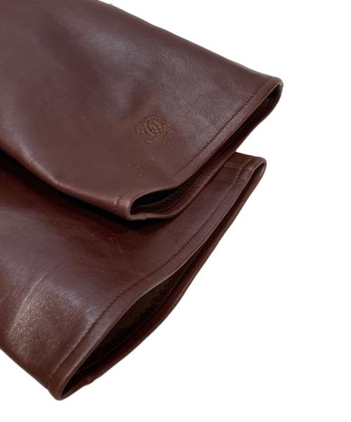 CHANEL（シャネル）CHANEL (シャネル) スクエアトゥロングブーツ ブラウン サイズ:23.5cm(37)の古着・服飾アイテム