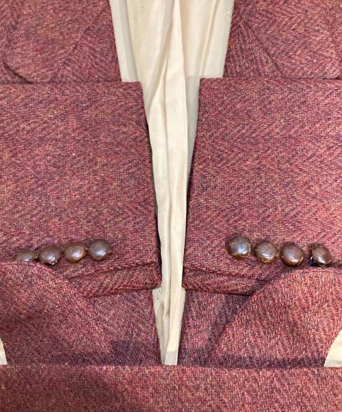 Christian Dior MONSIEUR（クリスチャンディオールムッシュ）Christian Dior MONSIEUR (クリスチャンディオールムッシュ) ウールテーラードジャケット レッド サイズ:A6(M)の古着・服飾アイテム