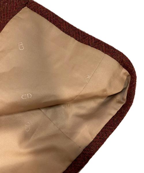 Christian Dior MONSIEUR（クリスチャンディオールムッシュ）Christian Dior MONSIEUR (クリスチャンディオールムッシュ) ウールテーラードジャケット レッド サイズ:A6(M)の古着・服飾アイテム