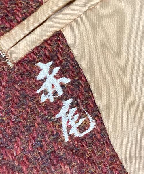 Christian Dior MONSIEUR（クリスチャンディオールムッシュ）Christian Dior MONSIEUR (クリスチャンディオールムッシュ) ウールテーラードジャケット レッド サイズ:A6(M)の古着・服飾アイテム