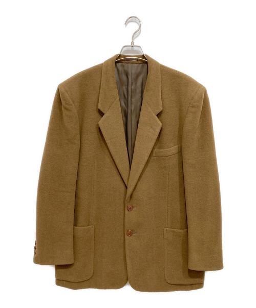 Christian Dior MONSIEUR（クリスチャンディオールムッシュ）Christian Dior MONSIEUR (クリスチャンディオールムッシュ) ウールテーラードジャケット ブラウン サイズ:LBの古着・服飾アイテム