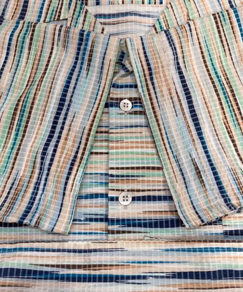 missoni（ミッソーニ）missoni (ミッソーニ) オープンカラーシャツ マルチカラー サイズ:52(LL)の古着・服飾アイテム