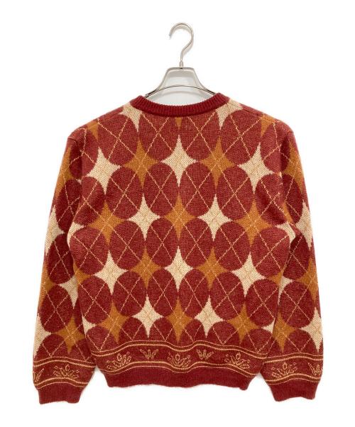 taiga igari（タイガイガリ）Taiga Igari (タイガイガリ) モヘアニット ブラウン サイズ:Lの古着・服飾アイテム