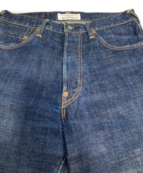EVISU PARIS（エヴィス パリス）EVISU PARIS (エヴィス パリス) ピカソペイントデニムパンツ インディゴ サイズ:81cm (W32)の古着・服飾アイテム