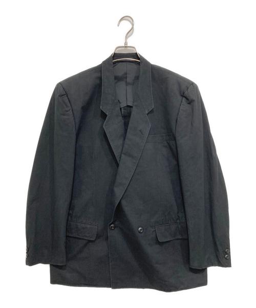COMME des GARCONS HOMME（コムデギャルソン オム）COMME des GARCONS HOMME (コムデギャルソン オム) ダブルジャケット ブラック サイズ:Mの古着・服飾アイテム