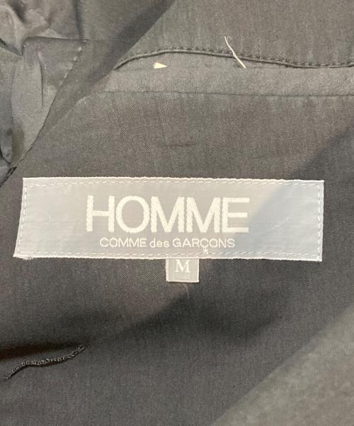 COMME des GARCONS HOMME（コムデギャルソン オム）COMME des GARCONS HOMME (コムデギャルソン オム) ダブルジャケット ブラック サイズ:Mの古着・服飾アイテム