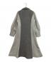 furfur (ファーファー) 素材MIXマーメイドラインコート グレー サイズ:ONE 未使用品：11000円