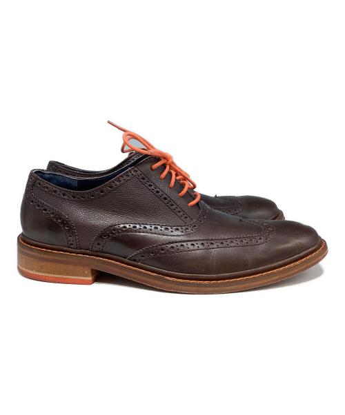 COLE HAAN（コールハーン）COLE HAAN (コールハーン) ウィングチップシューズ ブラウン サイズ:10Wの古着・服飾アイテム