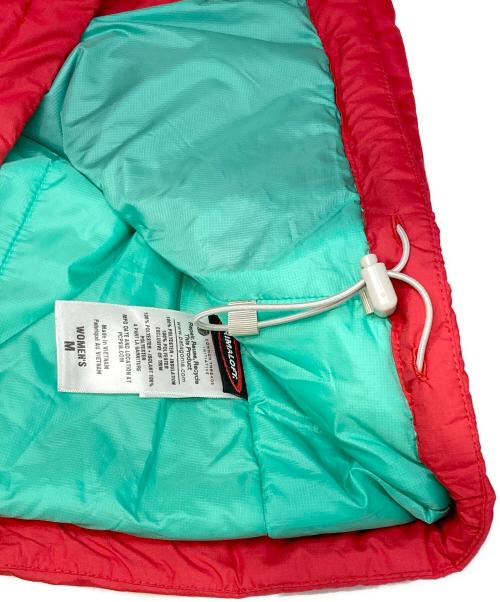 Patagonia（パタゴニア）Patagonia (パタゴニア) Micro Puff Hoody/マイクロパフフーディ レッド/ピンク サイズ:Mの古着・服飾アイテム