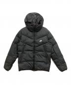 NIKEナイキ）の古着「ダウンジャケット」｜ブラック