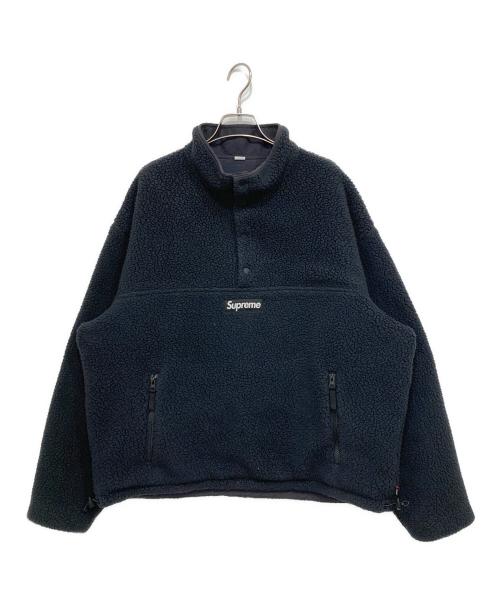 SUPREME（シュプリーム）SUPREME (シュプリーム) Polartec Shearling Reversible Pullover ブラック サイズ:Lの古着・服飾アイテム