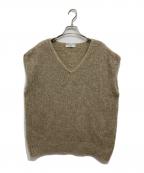 TRICOTS JEAN MARCトリコットジーンマルク）の古着「VNベスト」｜ベージュ