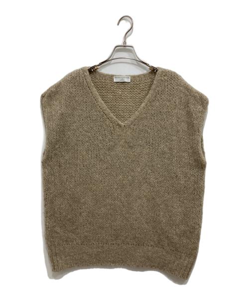 TRICOTS JEAN MARC（トリコットジーンマルク）TRICOTS JEAN MARC (トリコットジーンマルク) VNベスト ベージュ サイズ:Freeの古着・服飾アイテム