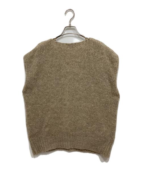 TRICOTS JEAN MARC（トリコットジーンマルク）TRICOTS JEAN MARC (トリコットジーンマルク) VNベスト ベージュ サイズ:Freeの古着・服飾アイテム