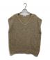 TRICOTS JEAN MARC（トリコットジーンマルク）の古着「VNベスト」｜ベージュ