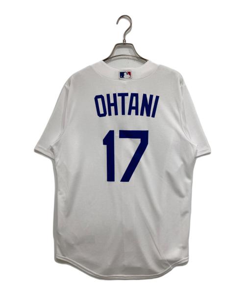 NIKE（ナイキ）NIKE (ナイキ) MLBベースボールシャツ ホワイト サイズ:M 未使用品の古着・服飾アイテム