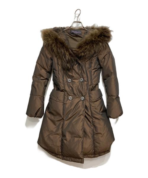 RUIRUE BOUTIQUE（ルイルエブティック）RUIRUE BOUTIQUE (ルイルエブティック) ファーダウンコート カーキ サイズ:Sの古着・服飾アイテム