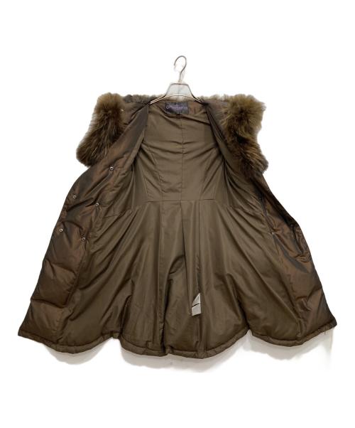 RUIRUE BOUTIQUE（ルイルエブティック）RUIRUE BOUTIQUE (ルイルエブティック) ファーダウンコート カーキ サイズ:Sの古着・服飾アイテム