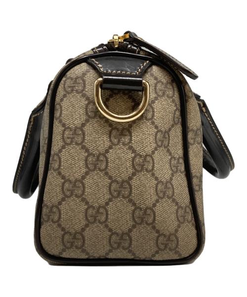 GUCCI（グッチ）GUCCI (グッチ) ミニボストンバッグ ブラウンの古着・服飾アイテム