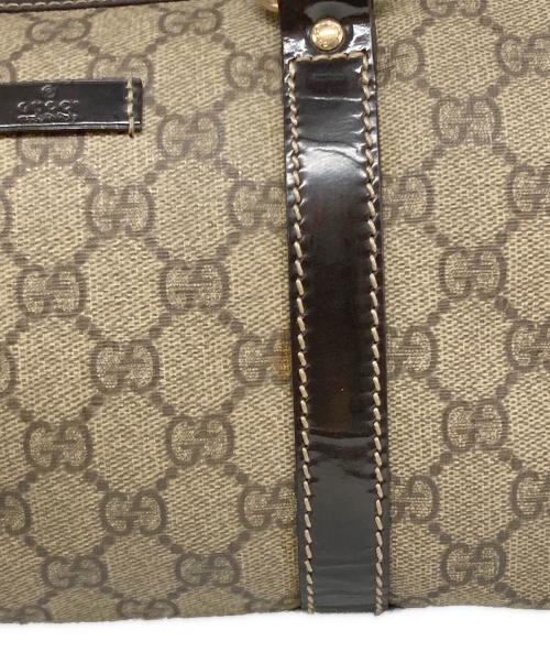 GUCCI（グッチ）GUCCI (グッチ) ミニボストンバッグ ブラウンの古着・服飾アイテム