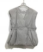 DANSKINダンスキン）の古着「ダウンベスト」｜グレー
