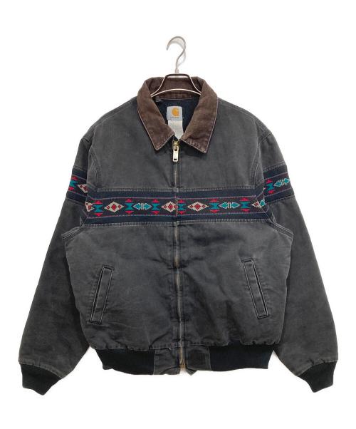 CarHartt（カーハート）CarHartt (カーハート) サンタフェダックジャケット ブラック サイズ:XLの古着・服飾アイテム