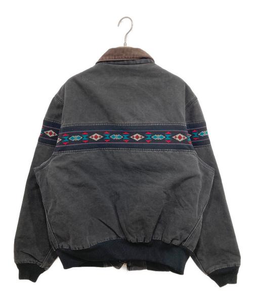 CarHartt（カーハート）CarHartt (カーハート) サンタフェダックジャケット ブラック サイズ:XLの古着・服飾アイテム