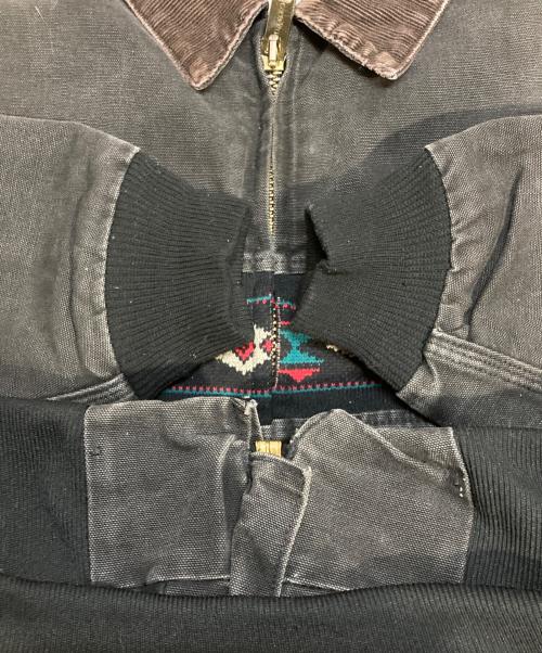 CarHartt（カーハート）CarHartt (カーハート) サンタフェダックジャケット ブラック サイズ:XLの古着・服飾アイテム
