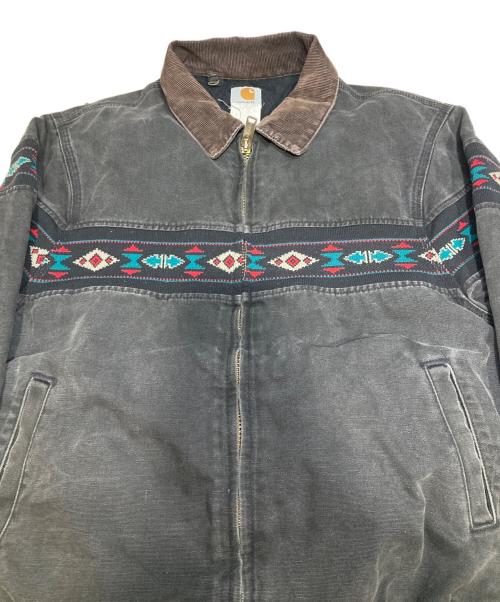 CarHartt（カーハート）CarHartt (カーハート) サンタフェダックジャケット ブラック サイズ:XLの古着・服飾アイテム