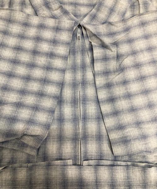 HEALTH（ヘルス）HEALTH (ヘルス) ハーフジップシャツ グリーン サイズ:Lの古着・服飾アイテム