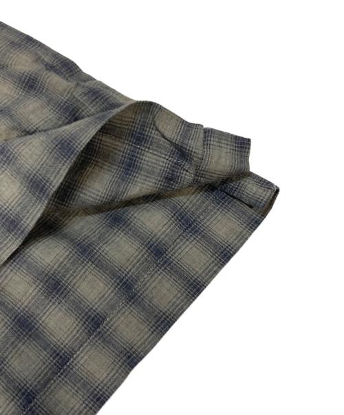 HEALTH（ヘルス）HEALTH (ヘルス) ハーフジップシャツ グリーン サイズ:Lの古着・服飾アイテム