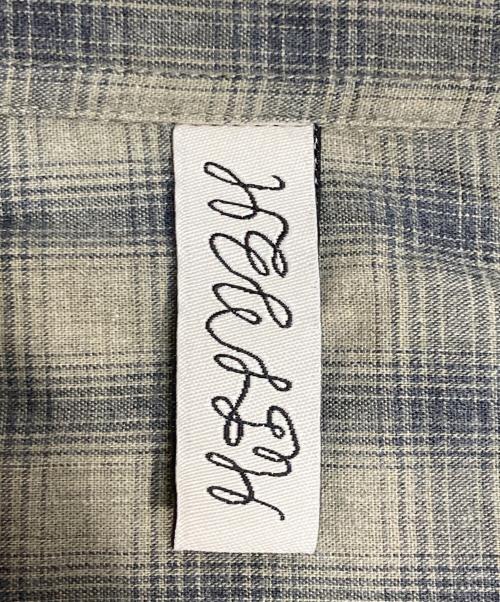 HEALTH（ヘルス）HEALTH (ヘルス) ハーフジップシャツ グリーン サイズ:Lの古着・服飾アイテム