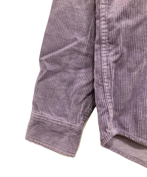 Carhartt WIP（カーハート ワークインプログレス）Carhartt WIP (カーハート ワークインプログレス) L/S MADISON CORD SHIRT パープル サイズ:Mの古着・服飾アイテム