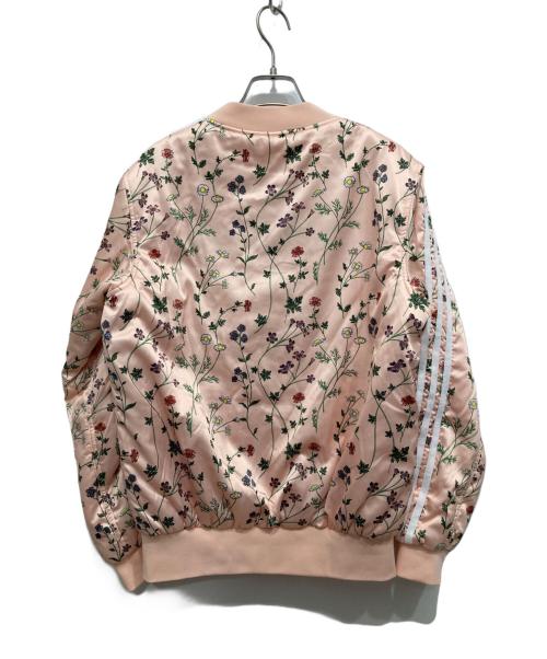 adidas Originals（アディダスオリジナル）adidas originals (アディダスオリジナル) リバーシブルボンバージャケット ピンク サイズ:Lの古着・服飾アイテム