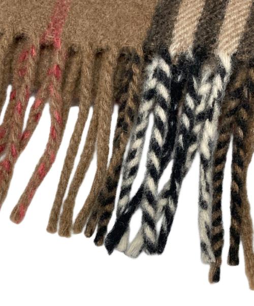 BURBERRY（バーバリー）BURBERRY (バーバリー) ノヴァチェックマフラー ブラウンの古着・服飾アイテム