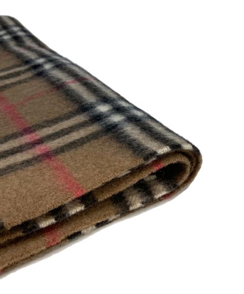 BURBERRY（バーバリー）BURBERRY (バーバリー) ノヴァチェックマフラー ブラウンの古着・服飾アイテム