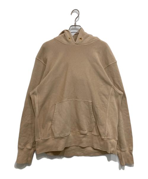LES TIEN（レスティエン）LES TIEN (レスティエン) プルオーバーパーカー ベージュ サイズ:Lの古着・服飾アイテム
