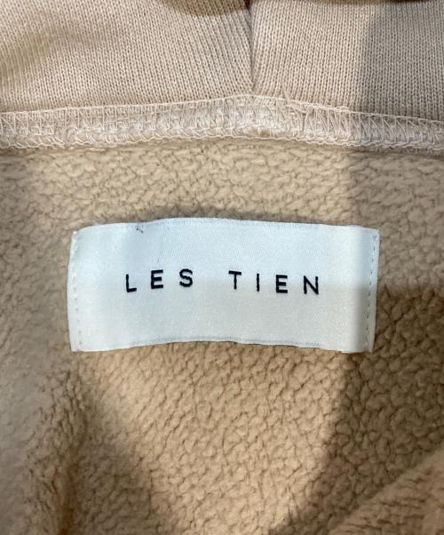 LES TIEN（レスティエン）LES TIEN (レスティエン) プルオーバーパーカー ベージュ サイズ:Lの古着・服飾アイテム