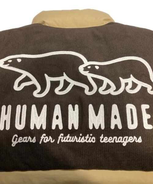 HUMAN MADE（ヒューマンメイド）HUMAN MADE (ヒューマンメイド) ダウンジャケット ブラウン サイズ:Lの古着・服飾アイテム