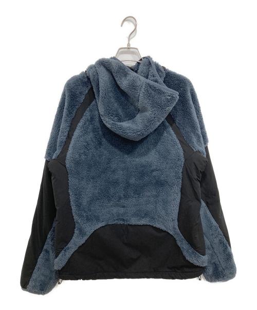 san san gear（サンサンギア）san san gear (サンサンギア) FLEECE HOODED JACKET ネイビー サイズ:M(2)の古着・服飾アイテム